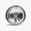Replica 7.5x17/4x100 ET40 D73.1 Silver Machine Face