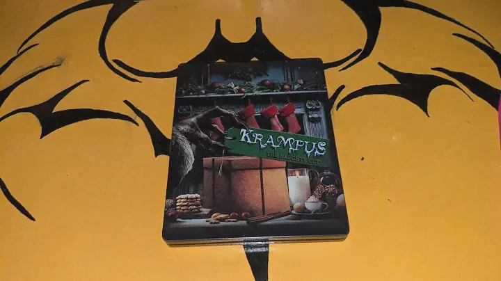KRAMPUS STEELBOOK 4K Ultra HD Blu-ray Unboxing