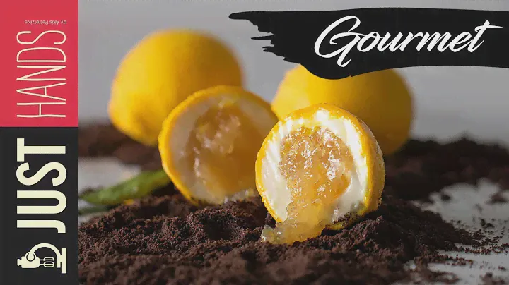 Lemon shaped dessert | Akis Petretzikis