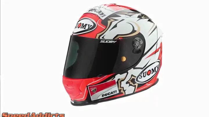 Suomy SR Sport Dovizioso Replica Helmet at SpeedAddicts