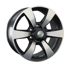 Диск Replica Replay GN61 R18 7,5j 6/139,7 ET33 D100,1 черный матовый полированный+порошковый лак