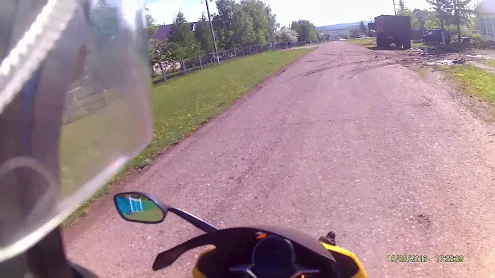 Эпично подъехал #CBR 250 Panther