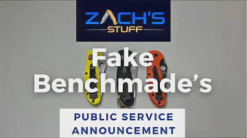 PSA ~ Fake Benchmade Knives