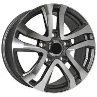 Replica TY200-1 8,5J*R20 5*150 ET58 DIA110,1 Machined Gray