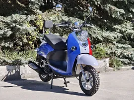 RETRO- 150CC (Replica Yamaha Vino) сине-бело-красный
