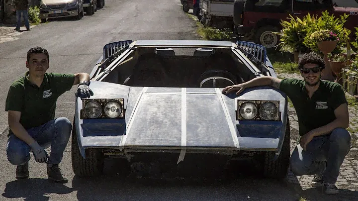 Как построить реплику Lamborghini Countach с двигателем V6 Turbo (ча