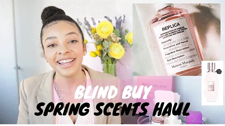 New Spring fragrance unboxing Replica springtime in the park flowerbomb dew, aromatherapy associates