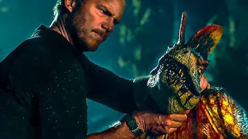 The Dilophosaurus Ambush | Jurassic World: Dominion | DINOSAUR Movie