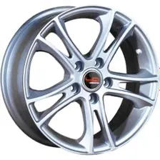 Автомобильные диски Replica LA SNG16 7x17 5*112 ET43 DIA66.6 Silver Литой