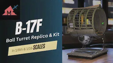 B-17F Replica & Model Kit | 1/8th & 1/16th Scales