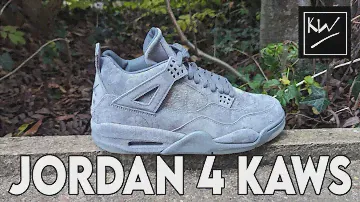 BEST Replica/Fake Jordan 4 KAWS Cool Grey on the market? Kickwho Review