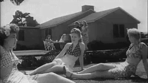 Fake town built on roof of Boeing B17 Bomber factory during WWII