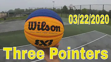 🏀Basketball Shootaround || Wilson FIBA 3X3 Official Game Basketball || GoPro Basketball ||03/22/2020