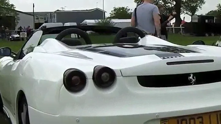 replica Ferrari F430 Spider from a Toyota MR2