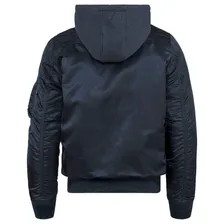 Куртка бомбер Alpha Industries MA-1 NATUS Replica Blue