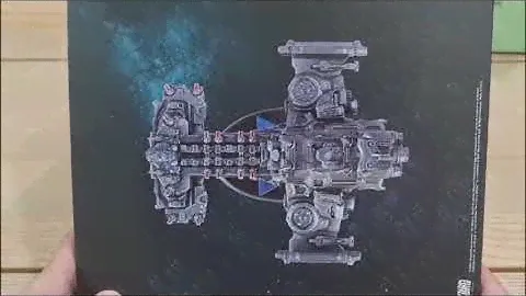 Opening and Reviewing: Dark Horse & Blizzard - Starcraft Terran Battlecruiser 7 Inch Replica