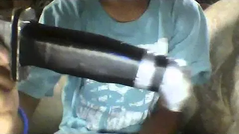 buck 120 scream knife replica