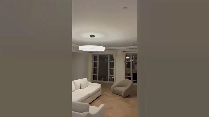 Alabaster Halo Ring Chandelier
