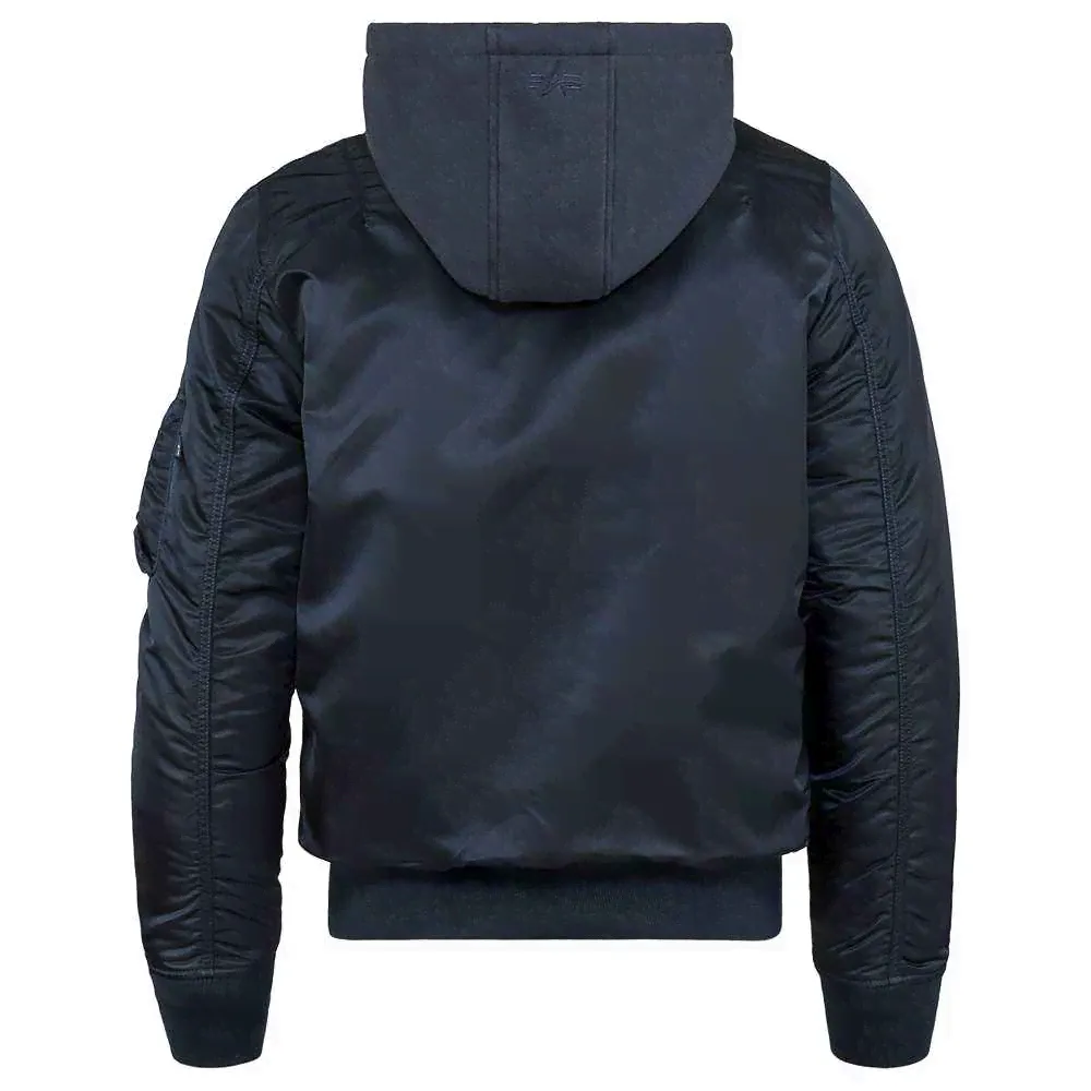 Куртка бомбер Alpha Industries MA-1 NATUS Replica Blue-1