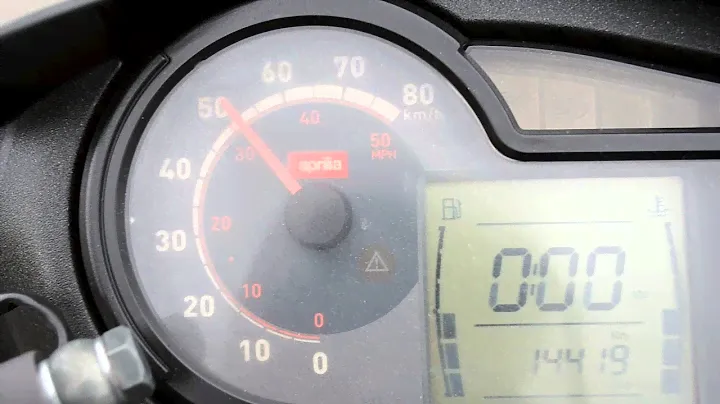 Aprilia SR 50 R Factory 0 -80 km/h