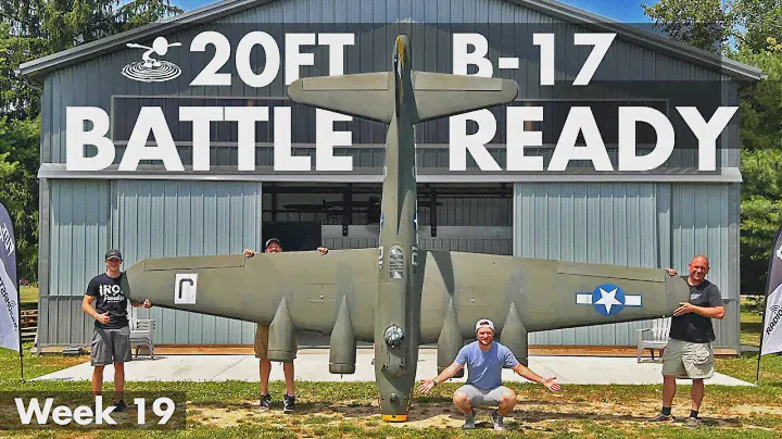 Preparing Our 20 Foot B-17 For Battle  🔥