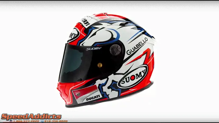 Suomy SR Sport Dovizioso Blue at SpeedAddicts.com