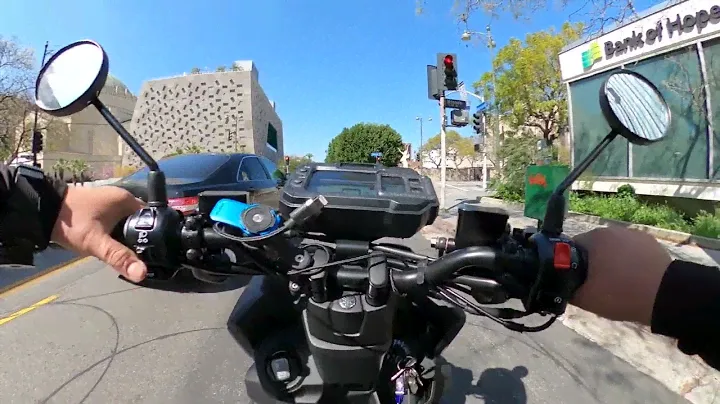 Riding Around the Block in the Yamaha Zuma 125cc