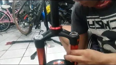 how to assembly replica FOX 32 FORK paano buohin replica FOX 32 FORK