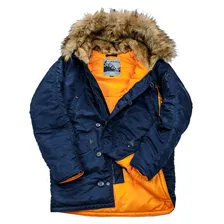 Куртка Nord Denali N-3B Husky (replica blue/orange) XS (РОС 46)