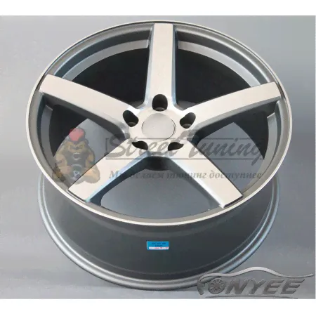 Новые диски Vossen CV3 Replica R17 5X114,3 ET35 J7,5 серый мат + серебро-0
