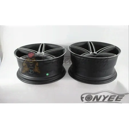 Новые диски Vossen CV5 Replica R19 5X108 ET35 J9,5 черный мат + серебро