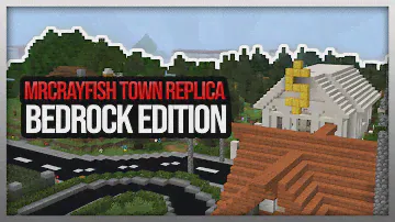 ✔️ MrCrayfish's Town for BEDROCK! (Download Link Below)