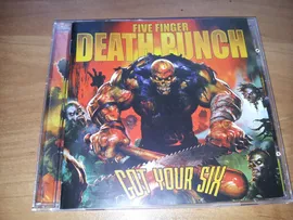Five Finger Death Punch ‎– Got Your Six 2015 replica - 12 стр.буклет Heavy Metal (как новый)