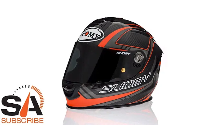 Suomy SR Sport Carbon Red Helmet at SpeedAddicts.com