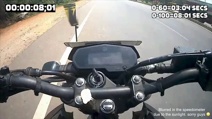Yamaha FZ 250 Acceleration Test | 0 to 100 km/hr | Quick Shift | Pure adrenaline sound
