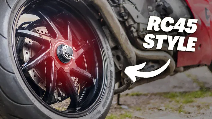 VFR 800 Mod: Rocket Ron Replica Wheel Nut Install 🔥