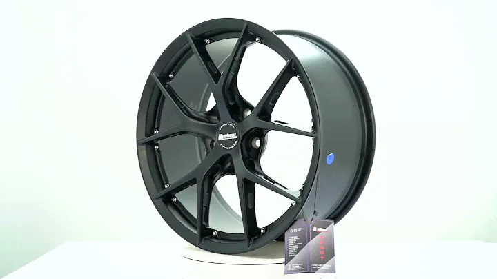 ⚡ Rines 18" BBS FR-I Black Réplica  ✅ Para VW, Audi, Mercedes, Honda... ⚡ | 🔥 7 LLANTAS 🔥