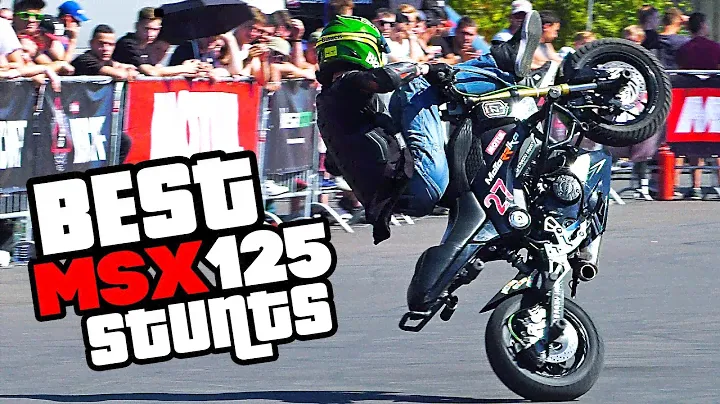 Лучшие Трюки Honda GROM MSX125