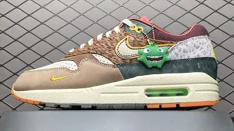 $128 Website buy online 2024 Division Street x Nike Air Max 1/87 Perfect replica Sneakers HQ2639-100