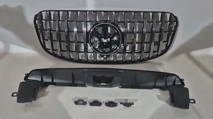 Mercedes GLS X167 2023+ Передня решітка (GT)
