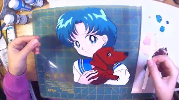 How to Paint Replica Animated Cels