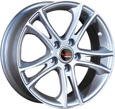 Диск Replica LA VW27 R18 7j 5/112 ET43 D57,1 серебристый
