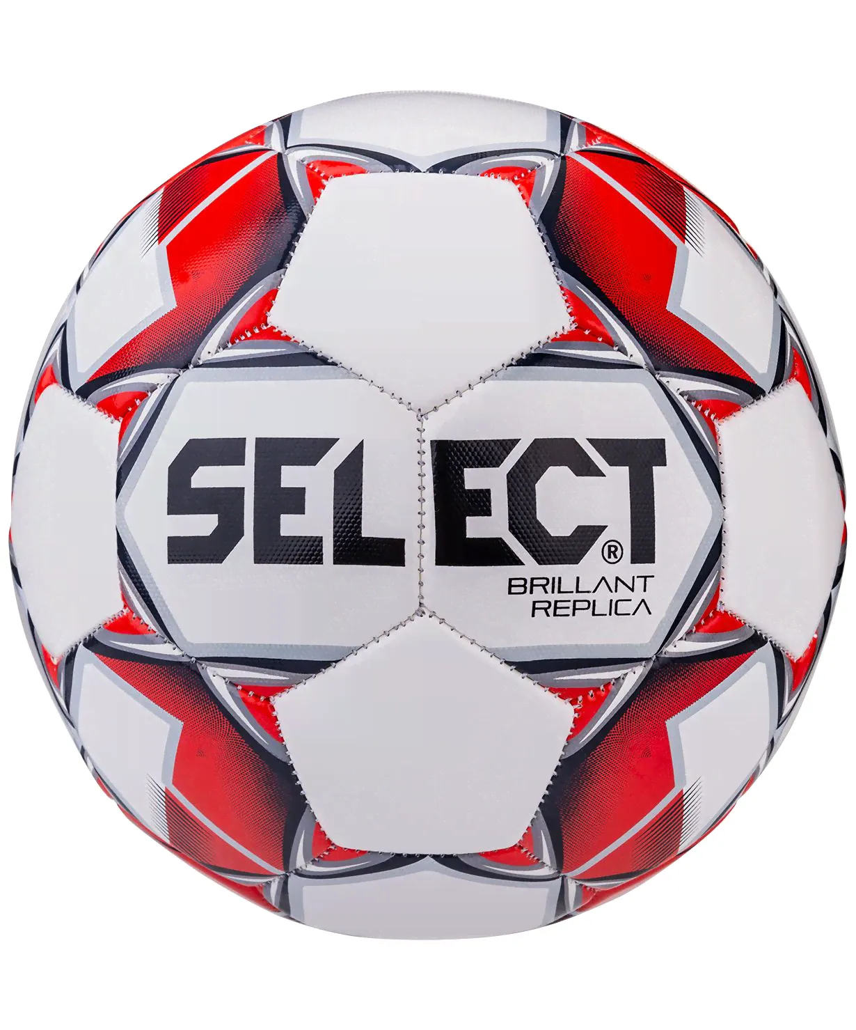 Мяч футбольный Select Brillant Replica №5 белый/красный/серый-0