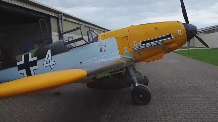 Me 109, Bf 109, Messerschmitt 109 E Replica, fullscale, walkaround