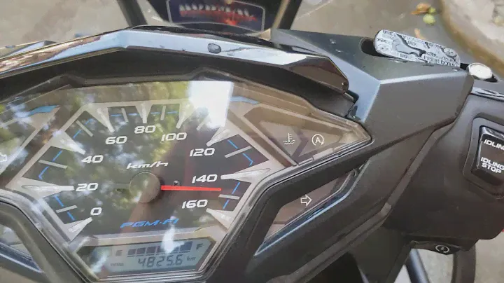 Honda Click 150 v1 with RS8 pulley set (150kph odo)