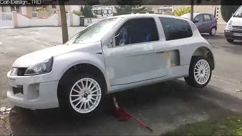 Modification clio2 en v6