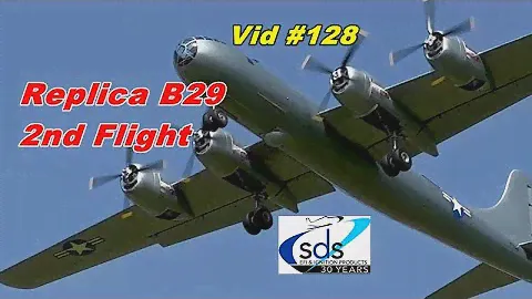 B29 Replica Second Flight!
