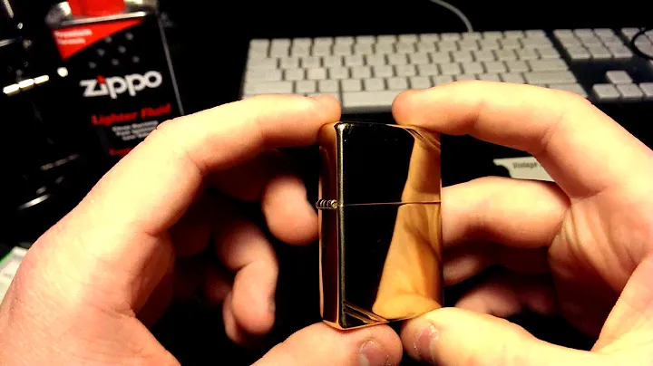 1937 Vintage Zippo Replica - Polished Brass - Review