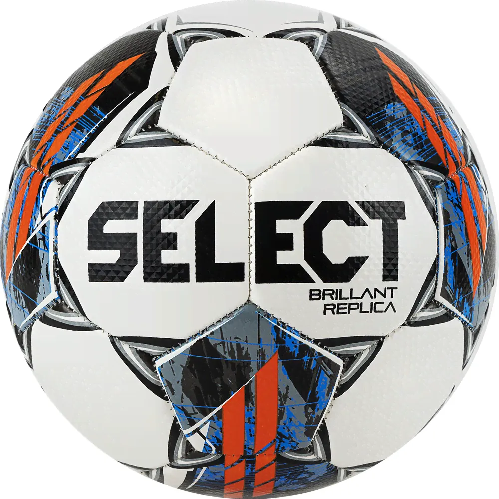 Мяч футбольный Select Brilliant Replica №5 бел/оранж/син ЦБ-00000326