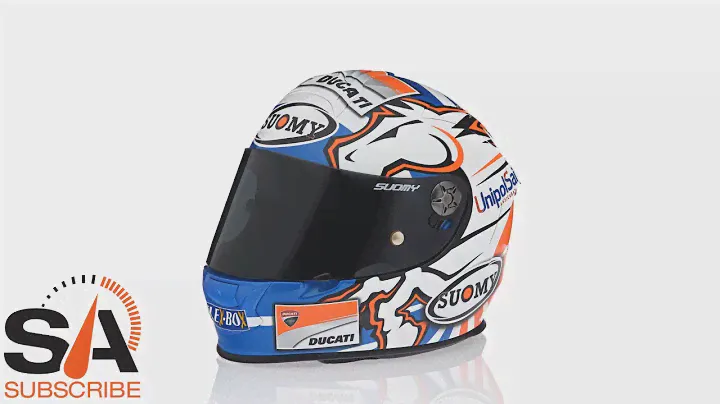 Suomy SR Sport Dovi GP Ducati Helmet at SpeedAddicts.com